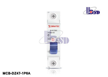 DZ47-1P6A  6A  small current Air switch micro circuit breaker